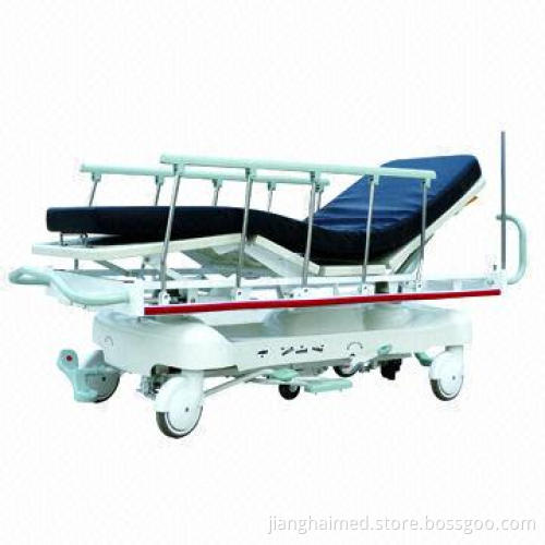 Hospital Transport Stretcher, Measures 2180x885x750mm, ISO 9001 and CE Certified